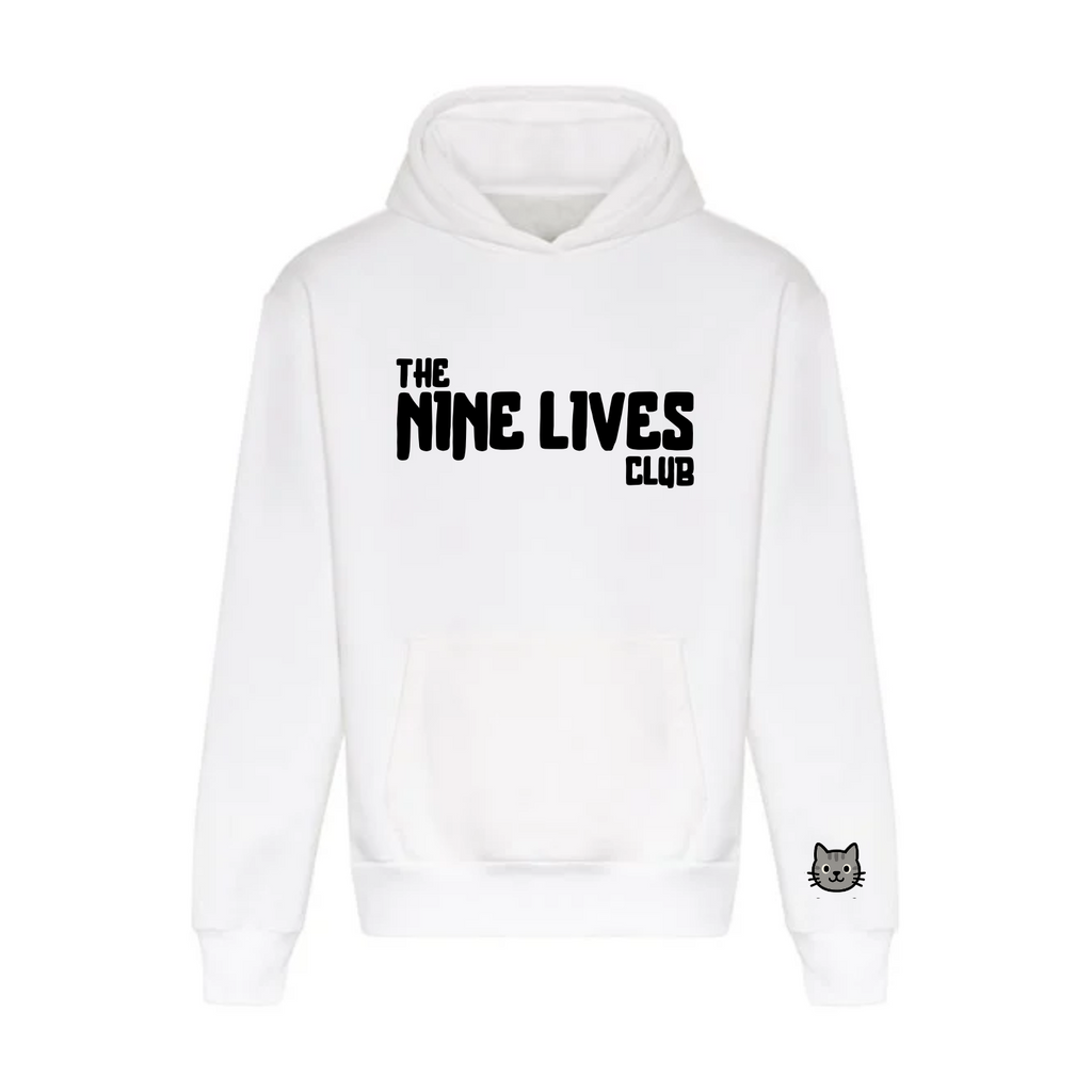 CUSTOM DUO - WHITE PRINTED HOODIE
