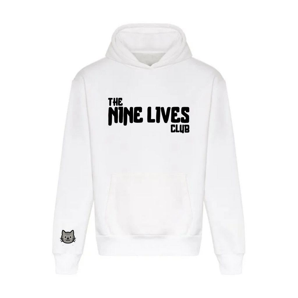 CUSTOM DUO - WHITE PRINTED HOODIE