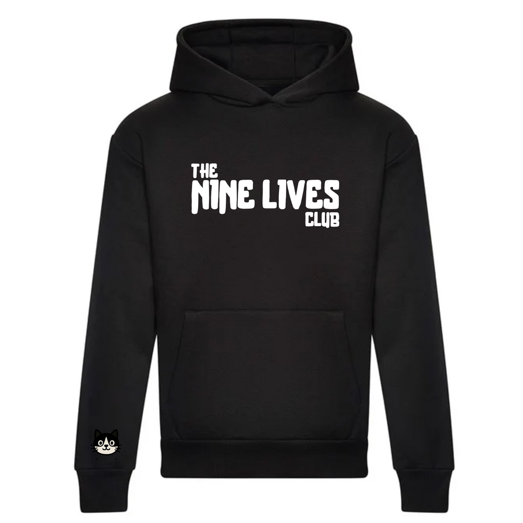 CUSTOM DUO - BLACK PRINTED HOODIE