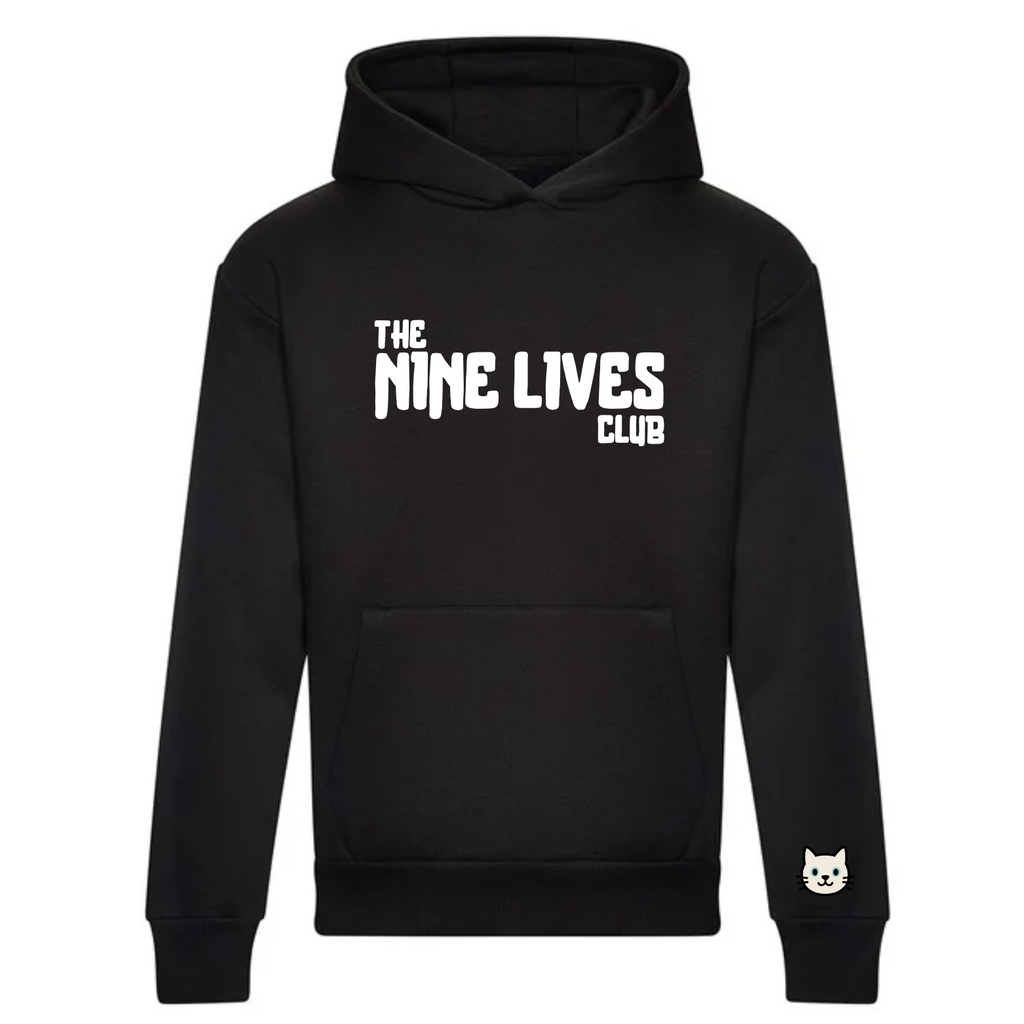 CUSTOM DUO - BLACK PRINTED HOODIE