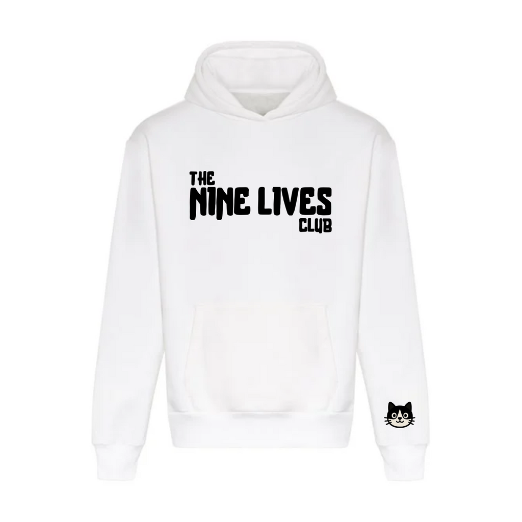 CUSTOM DUO - WHITE PRINTED HOODIE