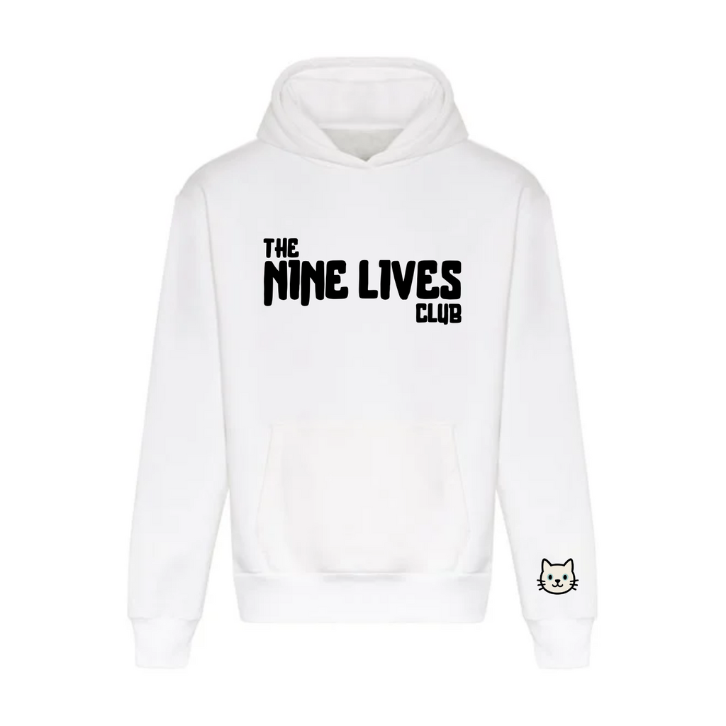 JASPER - WHITE PRINTED HOODIE
