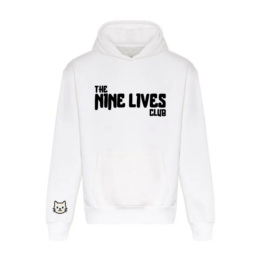JASPER - WHITE PRINTED HOODIE