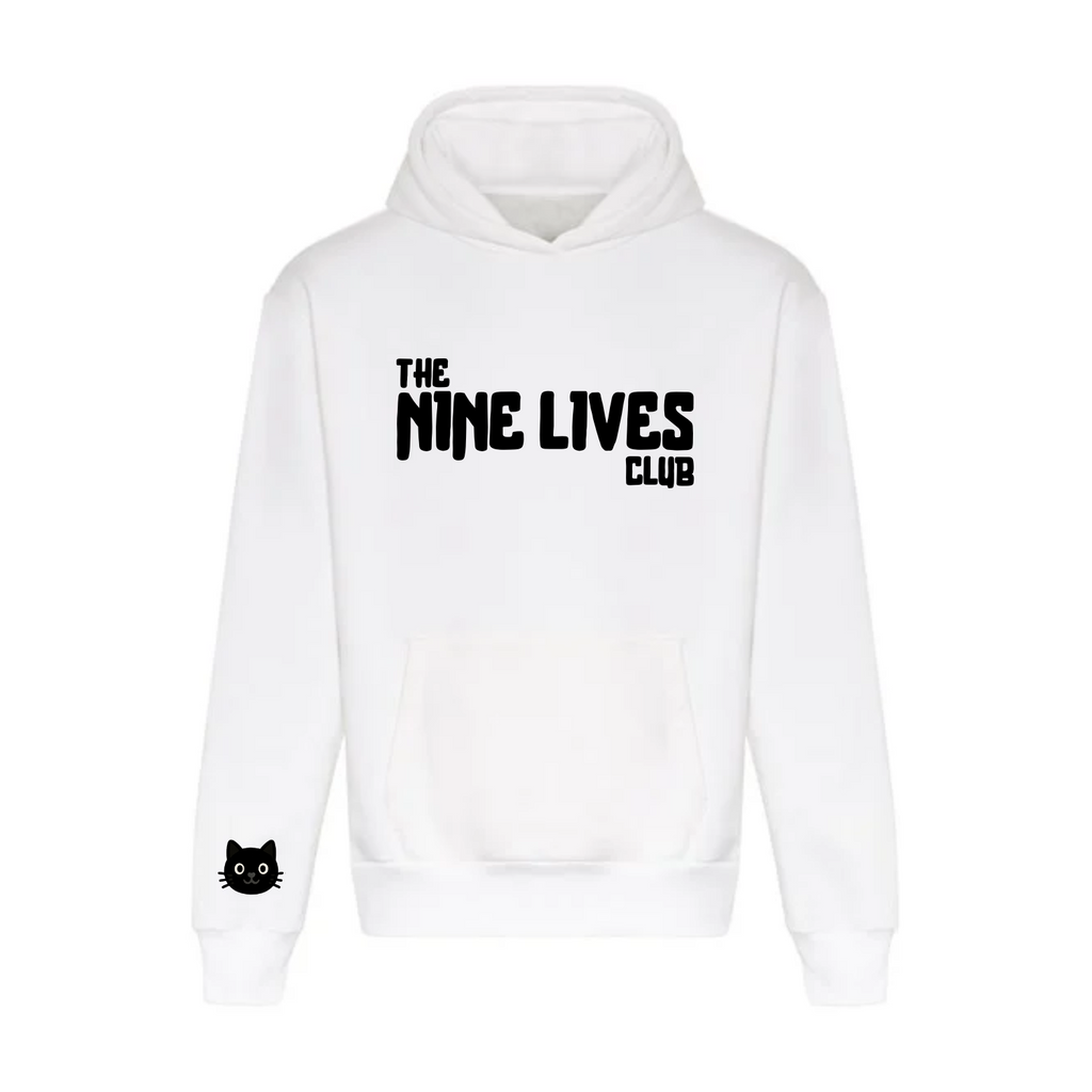 CUSTOM DUO - WHITE PRINTED HOODIE