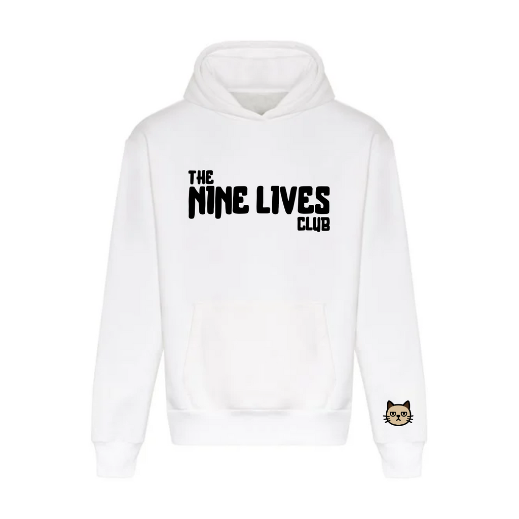 MISTY - WHITE PRINTED HOODIE