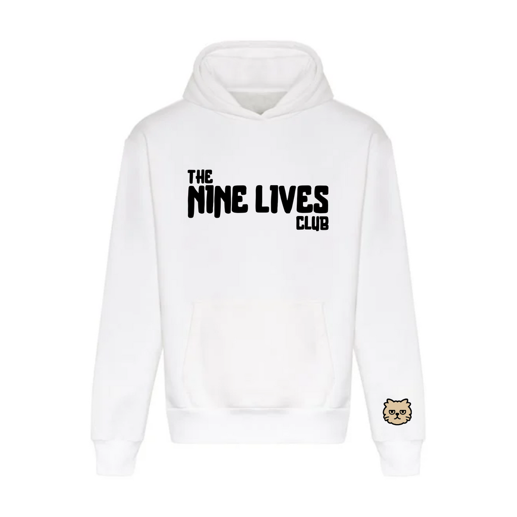 CUSTOM DUO - WHITE PRINTED HOODIE