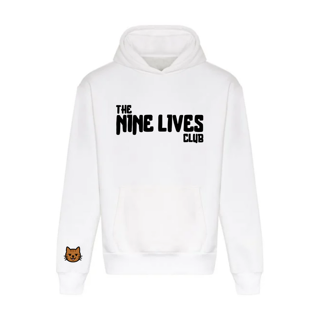 CUSTOM DUO - WHITE PRINTED HOODIE