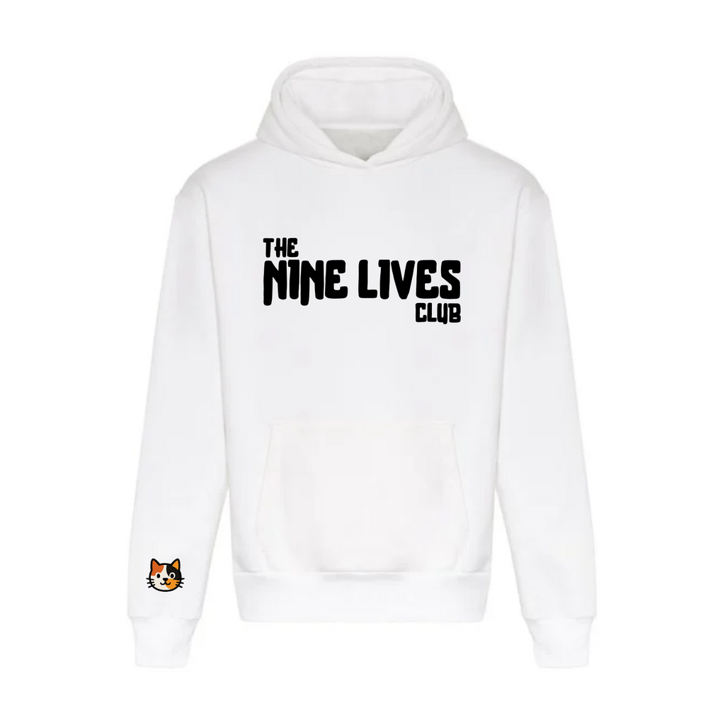 CUSTOM DUO - WHITE PRINTED HOODIE