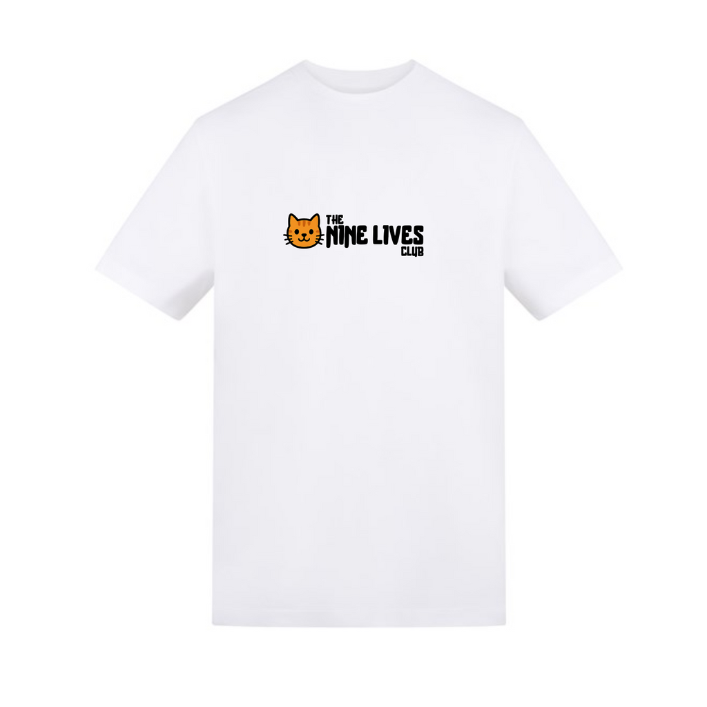 ALFIE - WHITE PRINTED TEE