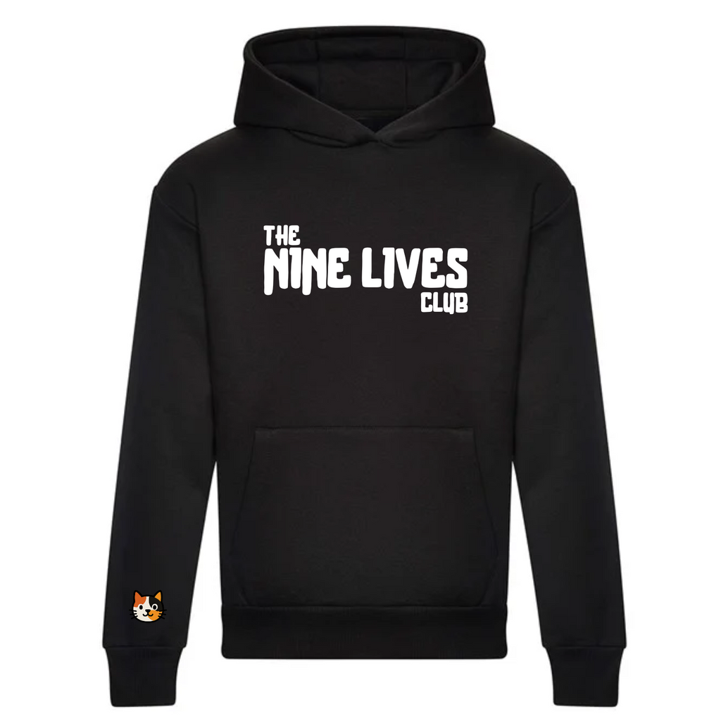 CUSTOM DUO - BLACK PRINTED HOODIE