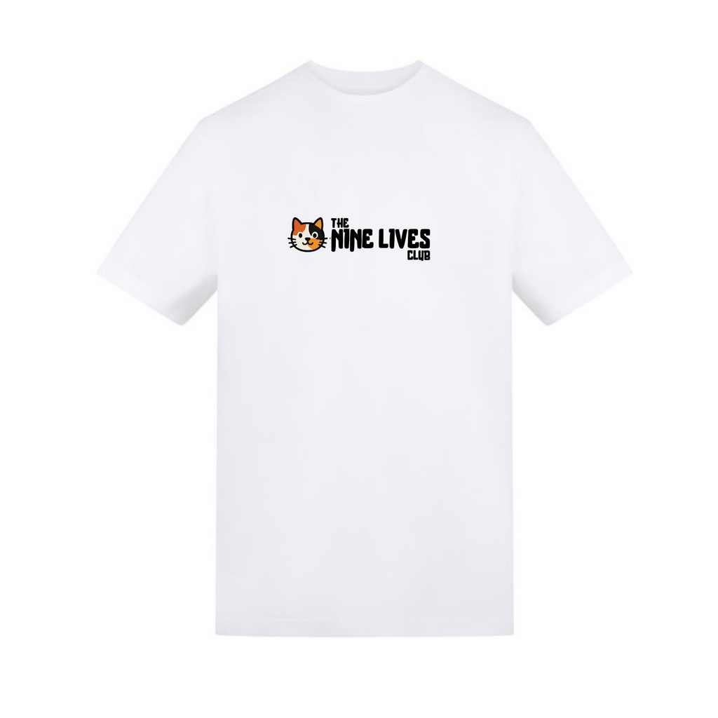 MABEL - WHITE PRINTED TEE