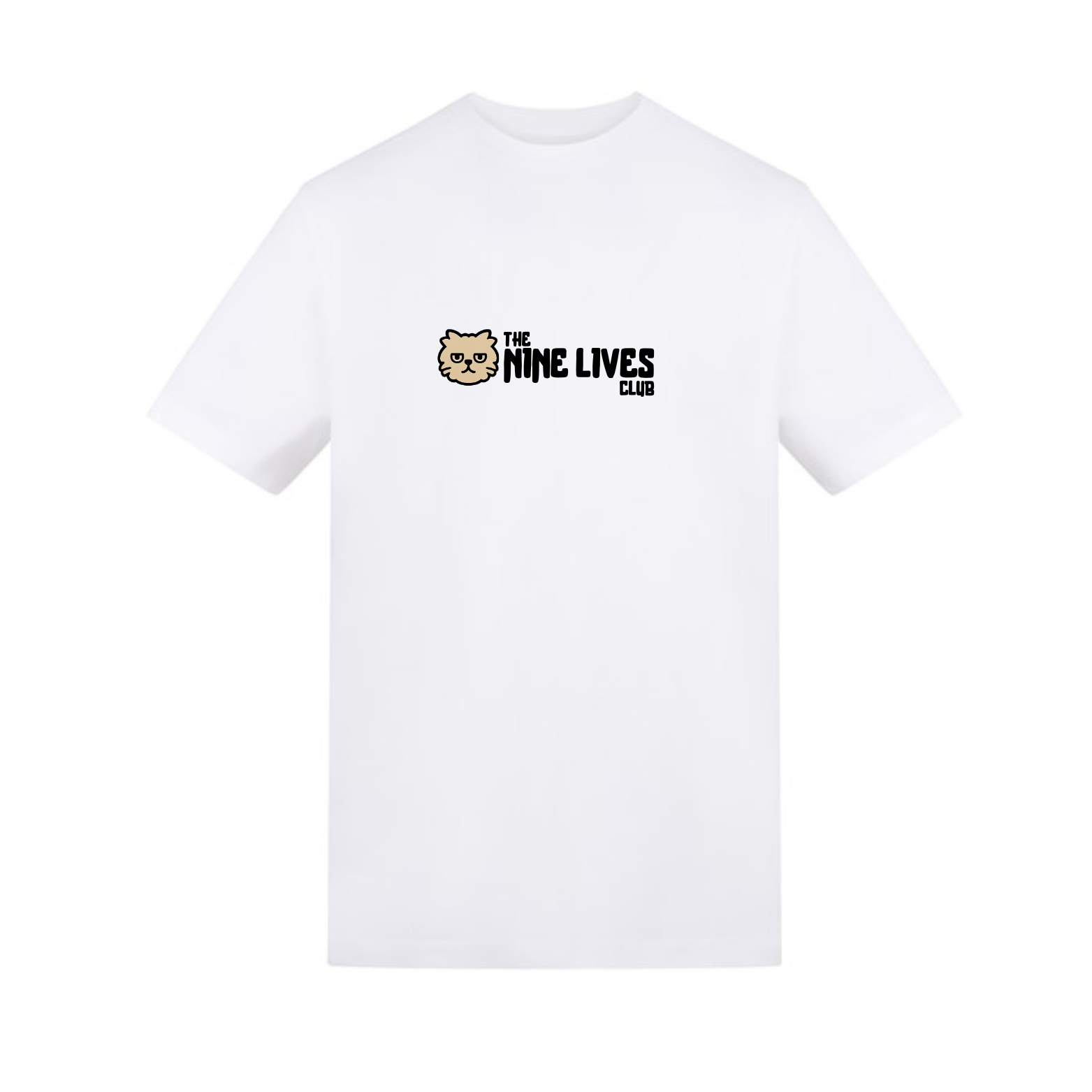 SNOWBALL - WHITE PRINTED TEE